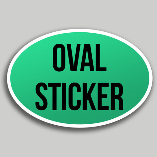 Stickers - Oval